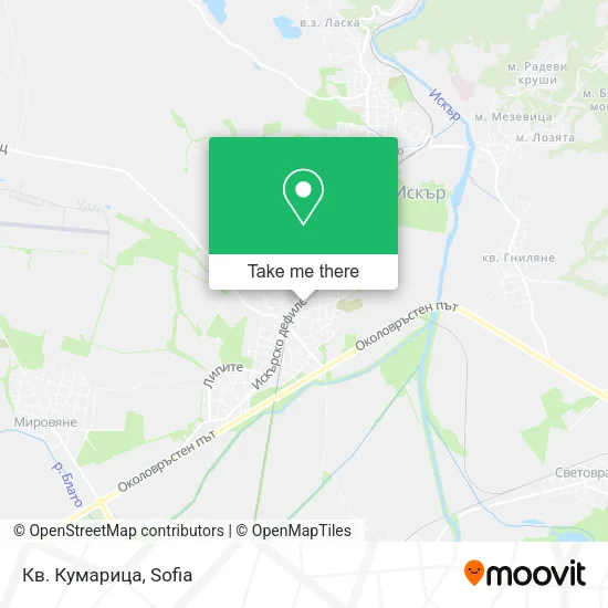 Карта Кв. Кумарица