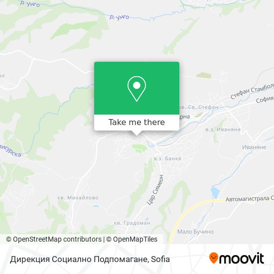 Дирекция Социално Подпомагане map