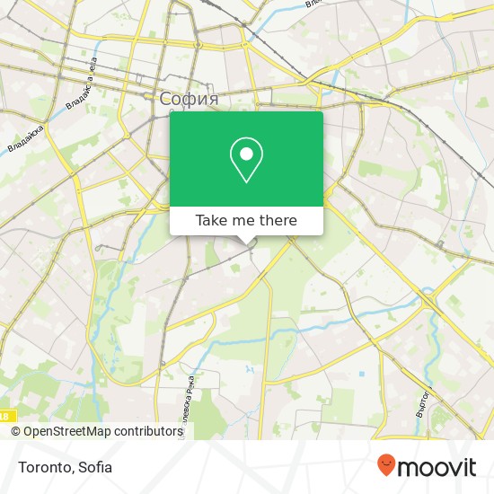 Карта Toronto