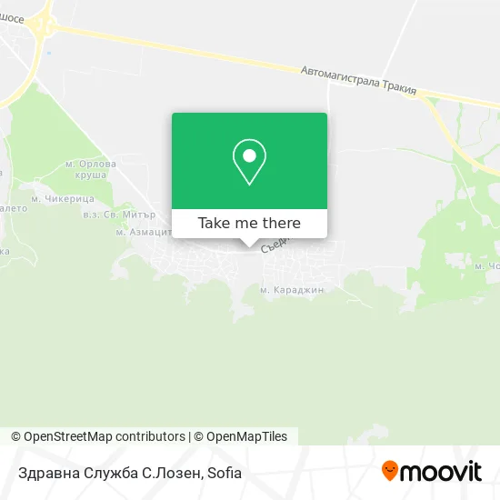 Карта Здравна Служба С.Лозен