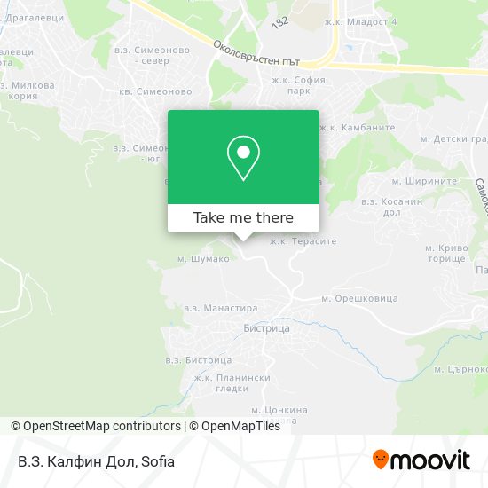В.З. Калфин Дол map