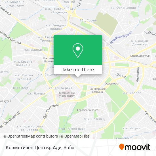 Козметичен Център Ади map