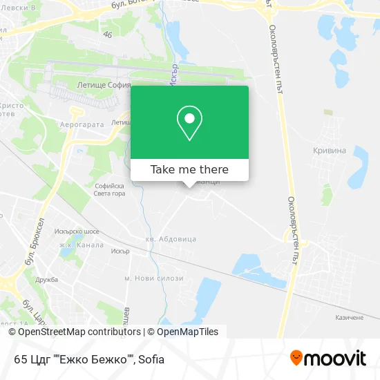 Карта 65 Цдг ""Ежко Бежко""