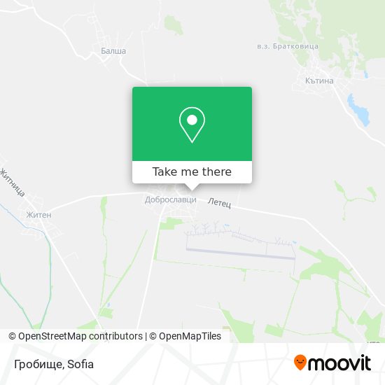 Гробище map
