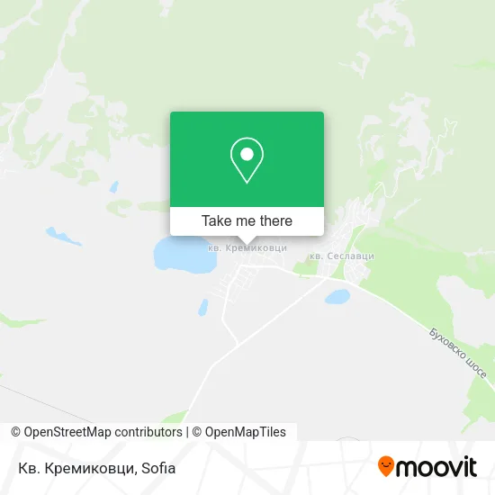 Карта Кв. Кремиковци
