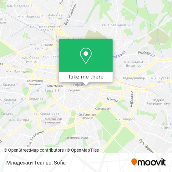 Младежки Театър map