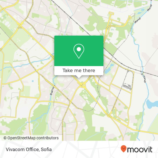 Vivacom Office map