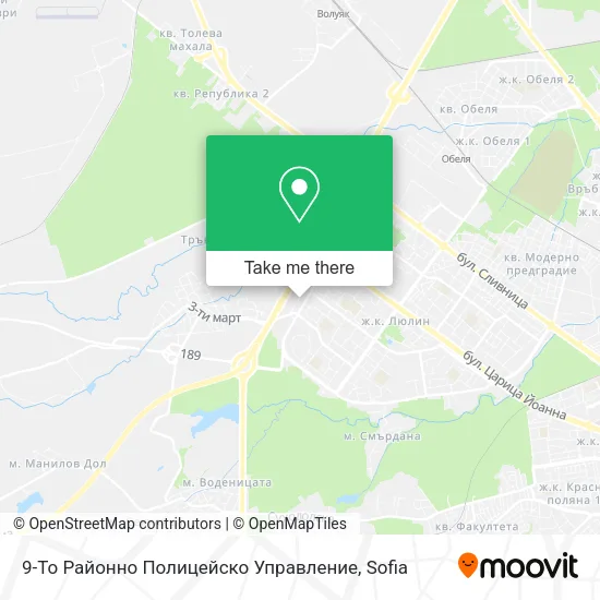 Карта 9-То Районно Полицейско Управление