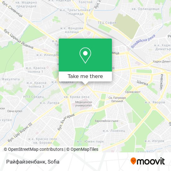 Райфайзенбанк map