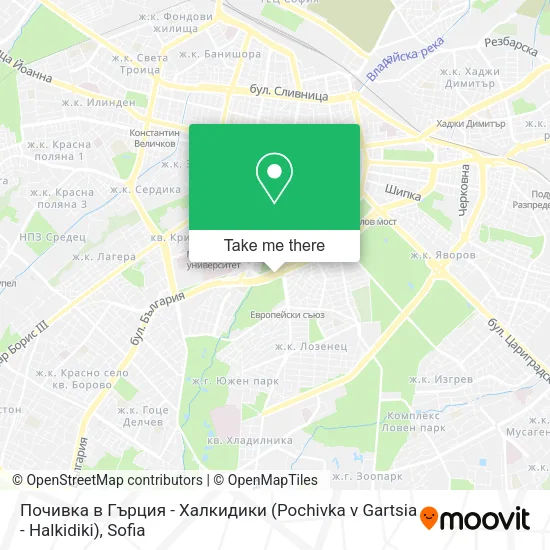 Почивка в Гърция - Халкидики (Pochivka v Gartsia - Halkidiki) map