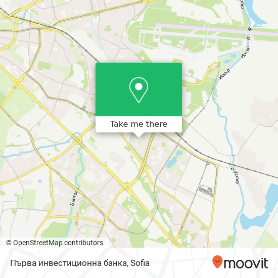 Първа инвестиционна банка map