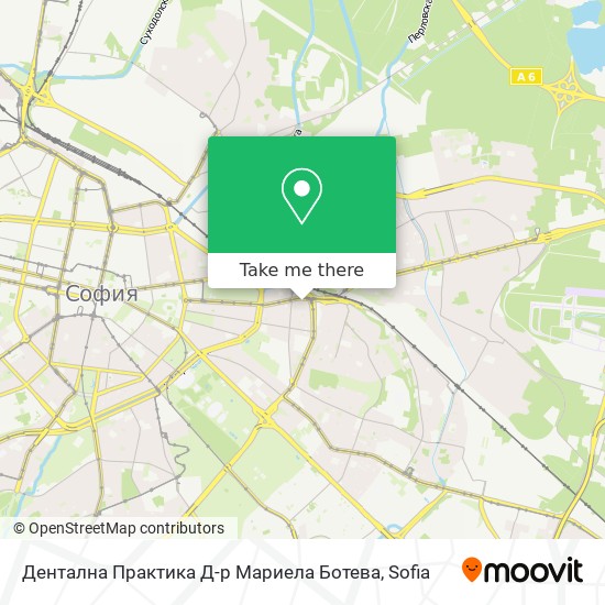 Дентална Практика Д-р Мариела Ботева map