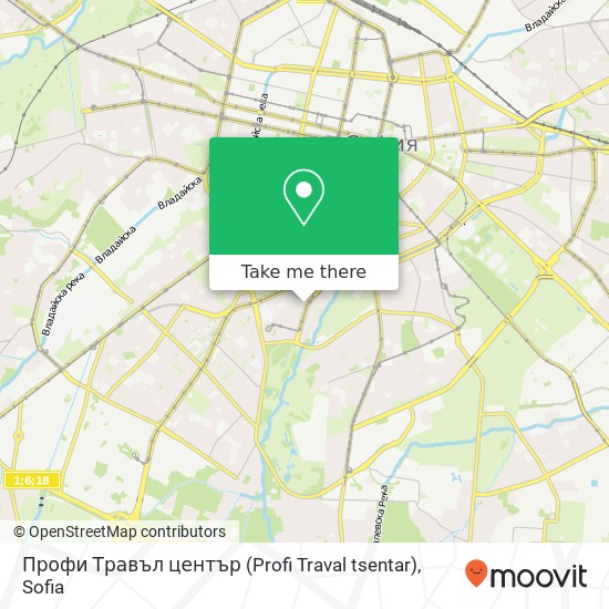 Профи Травъл център (Profi Traval tsentar) map