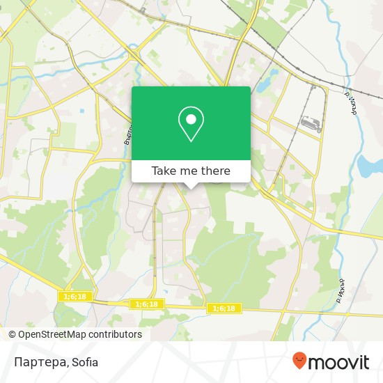 Партера map