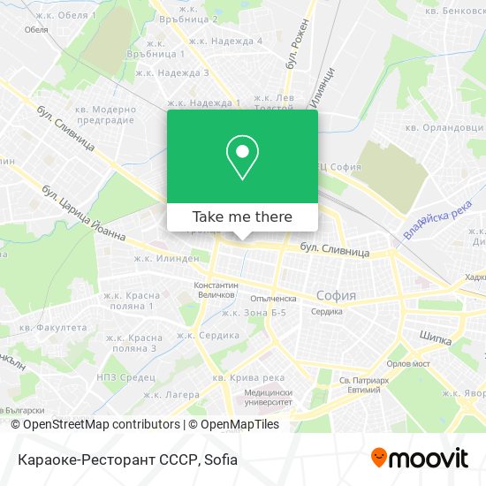Караоке-Ресторант СССР map