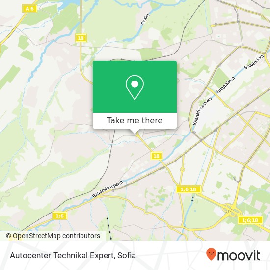 Autocenter Technikal Expert map