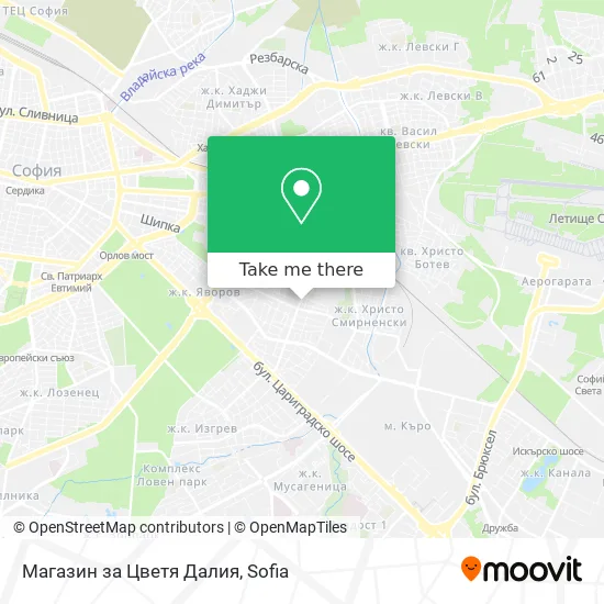 Карта Магазин за Цветя Далия