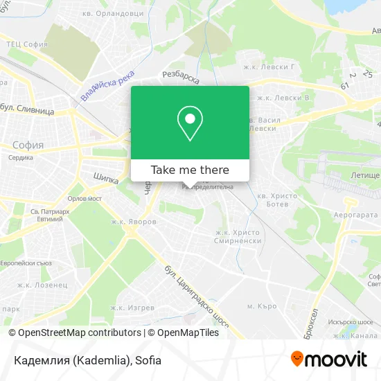 Карта Кадемлия (Kademlia)