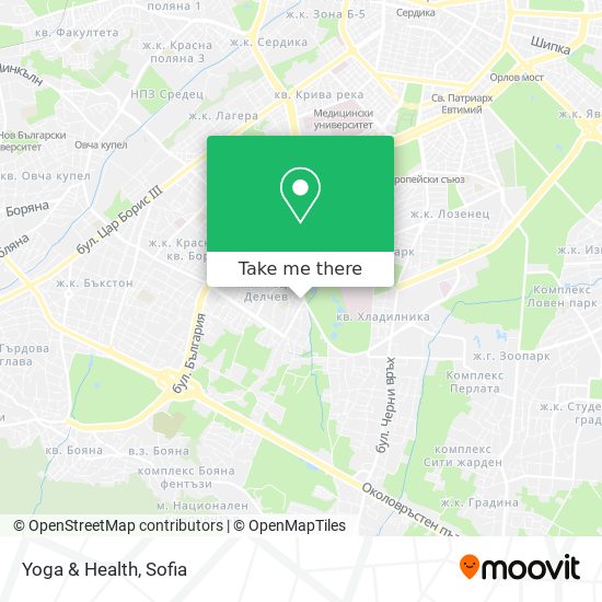 Карта Yoga & Health