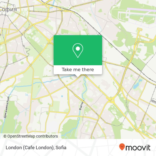 Карта London (Cafe London)