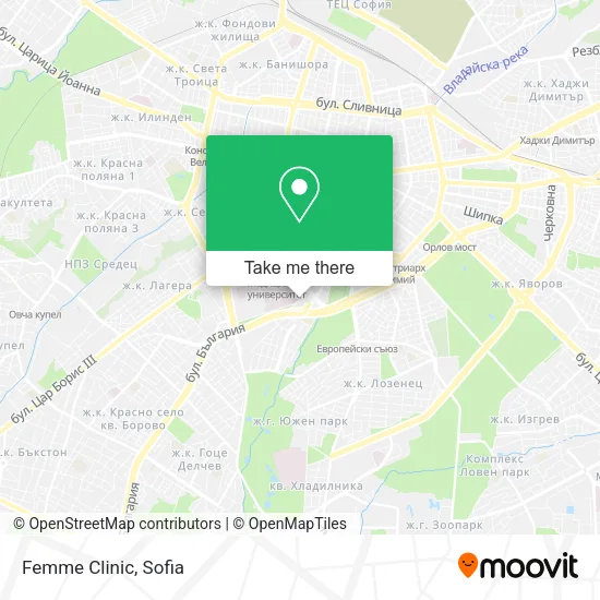 Карта Femme Clinic