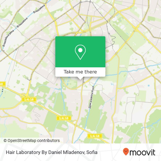 Hair Laboratory By Daniel Mladenov map