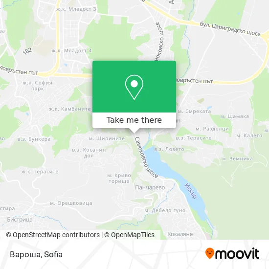 Карта Вароша