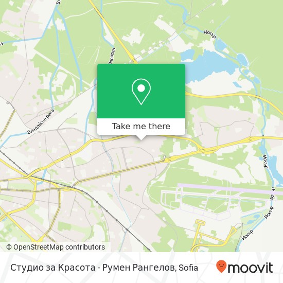 Студио за Красота - Румен Рангелов map