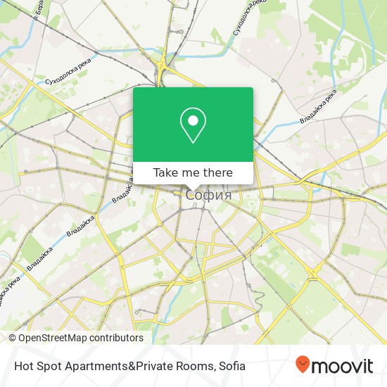 Hot Spot Apartments&Private Rooms map