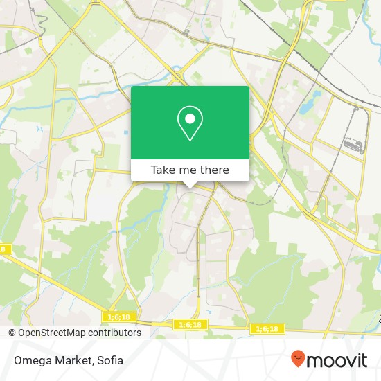 Omega Market map
