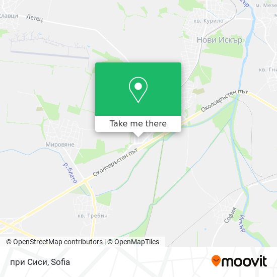 при Сиси map