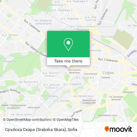 Сръбска Скара (Srabska Skara) map