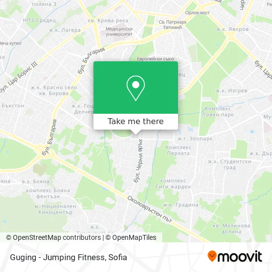 Карта Guging - Jumping Fitness