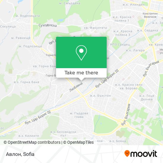 Авлон map