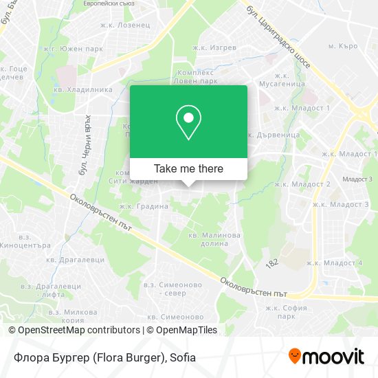 Флора Бургер (Flora Burger) map