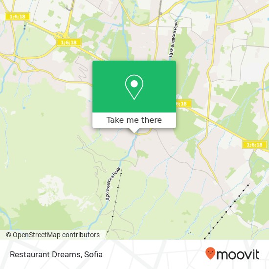 Restaurant Dreams map