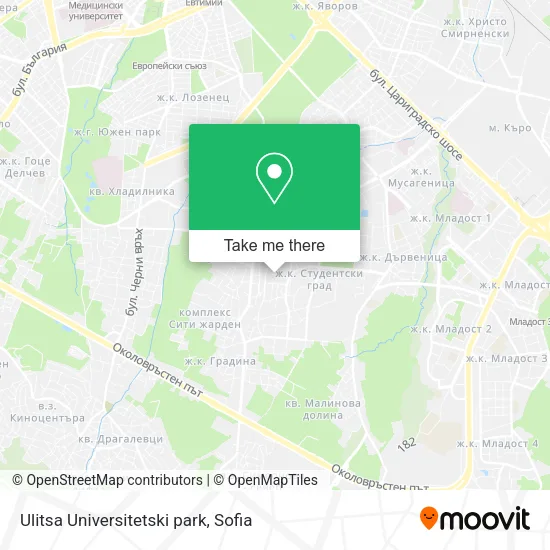 Карта Ulitsa Universitetski park