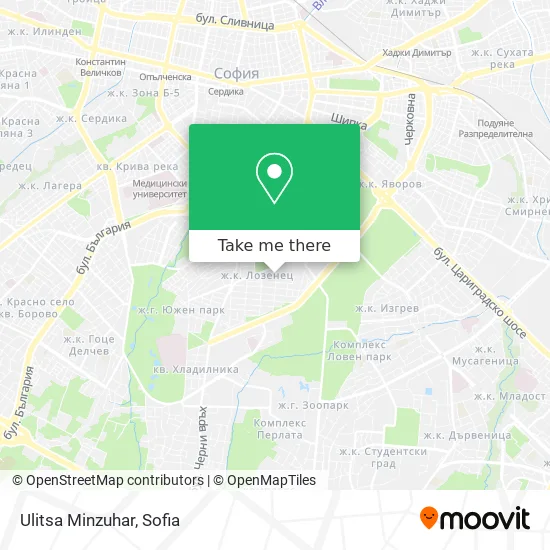 Карта Ulitsa Minzuhar