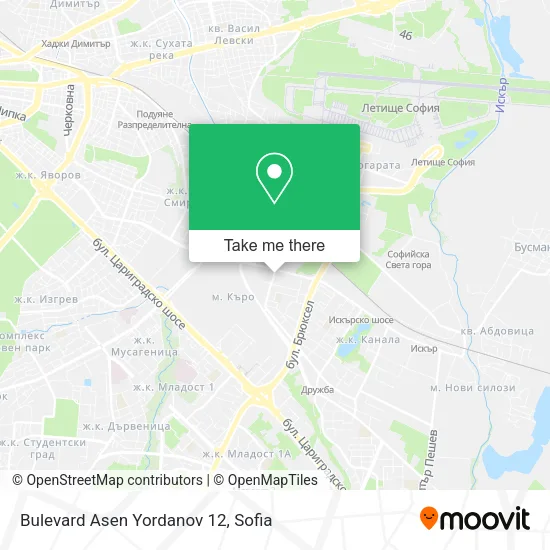 Карта Bulevard Asen Yordanov 12