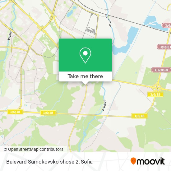 Bulevard Samokovsko shose 2 map