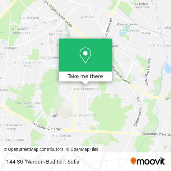 144 SU ''Narodni Buditeli'' map