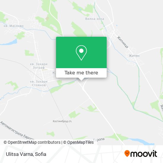 Карта Ulitsa Varna