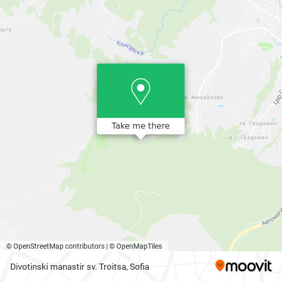 Divotinski manastir sv. Troitsa map