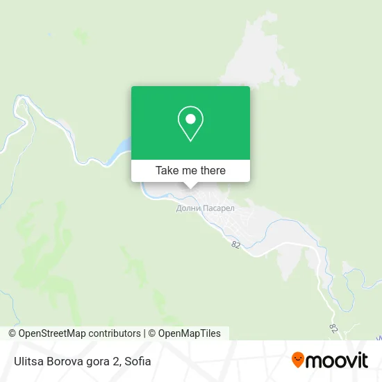 Карта Ulitsa Borova gora 2