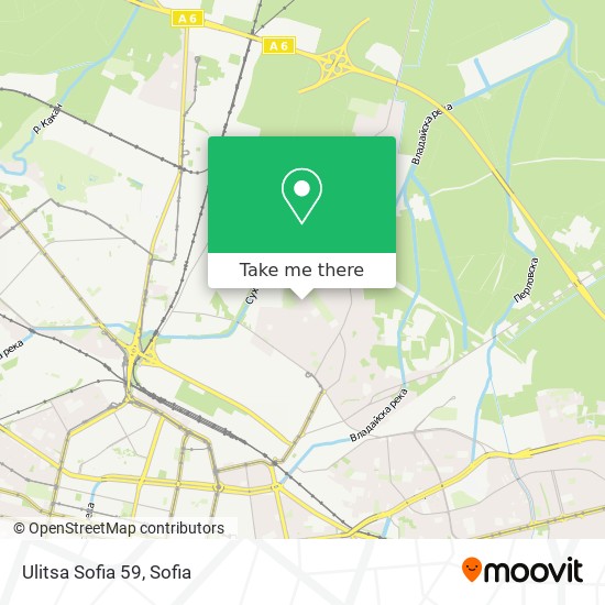 Ulitsa Sofia 59 map