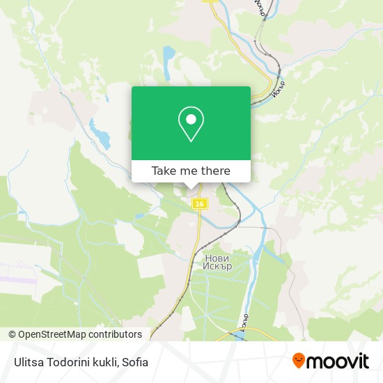 Ulitsa Todorini kukli map