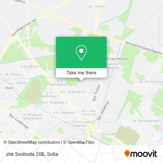 Карта zhk Svoboda 20Б