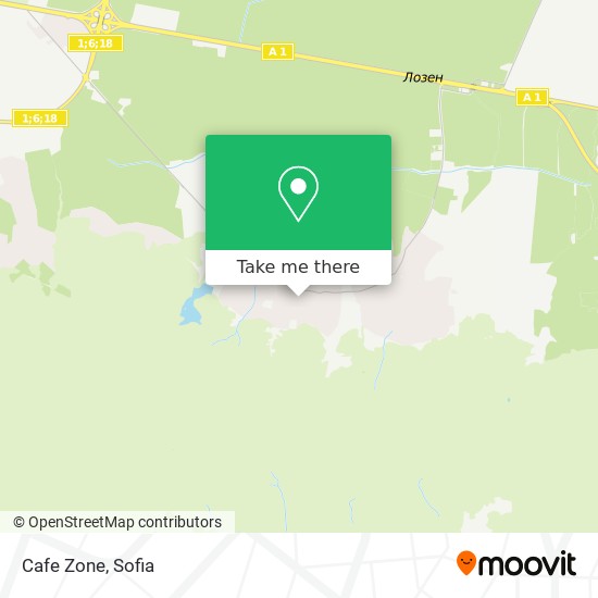 Карта Cafe Zone