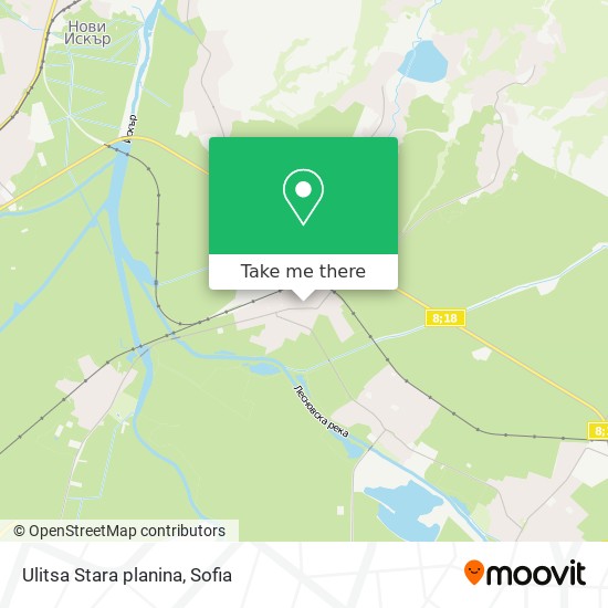 Карта Ulitsa Stara planina