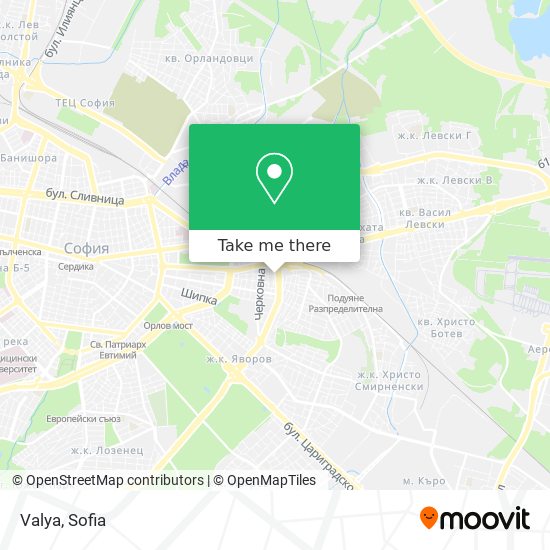 Valya map